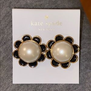 never worn kate spade pearl earrings